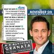 Right-Wing Politician Anthony Granata trying to sneak