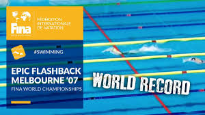 With its inclusion in the iaaf world relays program, the iaaf announced on may 1, 2015 that the event would be an official world record event. Australia S 4x100 Medley Relay World Record At Melbourne 2007 Fina World Championships Youtube