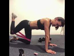 Browse this and over 2,000 other exercises in the free workout trainer app for ios and android. Resistance Band Cross Donkey Kicks Youtube