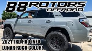 Yes, this includes 4runner and tacoma and tundra and sequoia. 2017 Cement Grey Kings Lift 2021 4runner Trd Pro Lunar Rock Info Youtube