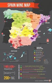 Mapa Del Vino En Espana Infografia Infographic Vino De Espana Mapa De Espana Vinos