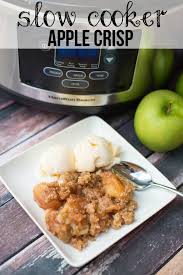 Slow Cooker Apple Crisp Giveaway Modern Mommyhood Slow Cooker Apples Crockpot Recipes Slow Cooker Apple Crisp