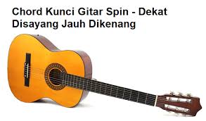 Kini telah menjadi bebanan jiwa. Chord Kunci Gitar Spin Dekat Disayang Jauh Dikenang Calonpintar Com