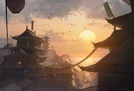 The Alliance Fantasy Landscape Environment Concept Art Fantasy City