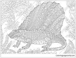 Maybe you would like to learn more about one of these? Dinosaur Dimetrodon Adult Coloring Pages Dimetrodon Coloring Pages Coloring Pages For Kids And Adults