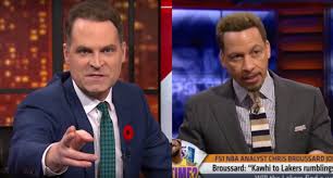 Tsn's jay onrait destroyed basketball reporter chris broussard for shoddy reporting during kawhi leonard's free former fox colleague jay onrait, now with tsn, blasted broussard on his podcast. Jay Onrait Says The Only News Chris Broussard Made In Nba Free Agency Was Getting Called Out On Your Bullshit By A Foreign Sports Anchor