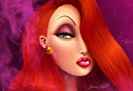 Jessica Rabbit, FANTASY, GIRL, ART, ABSTRACT, HD wallpaper
