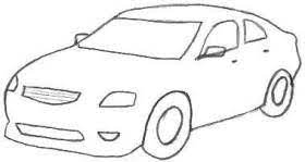 Pencil Car Drawings