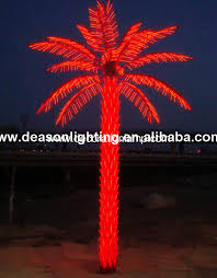 Artificial Led Coconut Tree Light Lamp For Outdoor Park Decoration Led Coconut Palm Tree