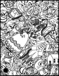 Doodle art doodling coloring pages for adults. 20 Free Printable Doodle Art Coloring Pages For Adults Everfreecoloring Com