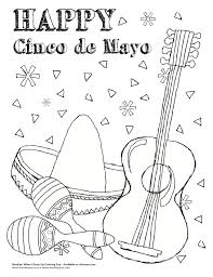 Cinco De Mayo Coloring Pages Free Large Images Cartoon Coloring Pages Coloring Pages Coloring Pages For Kids
