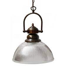 Kitchen Glass Pendant Ceiling Light Holophane Glass Pendant Pendant Light