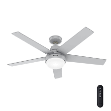 Hunter Fan 52614 Aerodyne 52 Inch Dove Grey Ceiling