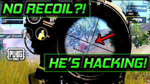 Online hack & cheat generator features: No Recoil He S Hacking Pubg Mobile Youtube
