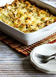 This healthy dinner recipe is a quick solution when you're tired of spending a lot of time in the kitchen! Low Carb Turkey Casserole Video Kalyn S Kitchen