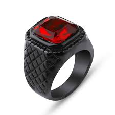 Este color, que siempre es asociado al fuego, la pasión, el amor, entre otros tantos, es muy utilizado en las cocinas. Los Hombres De Color Negro Anillo De Hip Hop 316l De Acero Inoxidable Negro Rojo Azul Piedra De Cristales Anillo De Roca De Moda De Hombre Joyeria Para Hombre Al Por Mayor Anillos Aliexpress