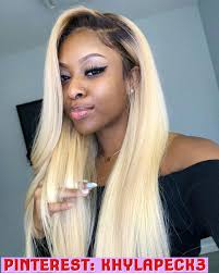 Black And Blonde Ombre Weave Pin By Newnew Prettygirl Borads On Laid Hairstyles Blonde Hair With Roots Wig Hairstyles Blonde Weave
