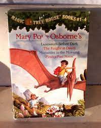 Kids Books Lot Of The First 4 Magic Tree House Books Chapter Etsy In 2021 Magic Treehouse Magic Tree House Books Tree House