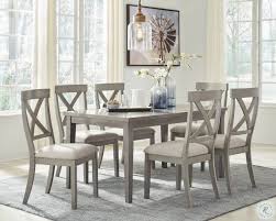 Parellen Gray Dining Room Set From Ashley Coleman Furniture In 2020 Counter Height Dining Room Tables Dining Room Table Grey Dining Tables