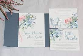Slate Blue Wedding Invitation Garden Wedding Dusty Blue Wedding Invitation Dus Blush Wedding Invitations Garden Wedding Invitations Etsy Wedding Invitations