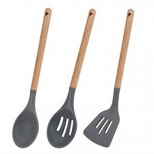 13 lindos utensilios de cocina que despertarán tus ganas de cocinar. Set Utensilios De Cocina Silicona San Ignacio Ordesa 3 Pzas Madera Las Mejores Ofertas De Carrefour
