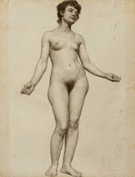 Untitled (Standing Female Nude) | Smithsonian American Art Museum