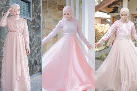 Gaun pesta muslim model mermaid tail sleeveless untuk kamu pemilik bentuk tubuh jam pasir rekomendasi model gaun pesta modern untuk wanita berhijab (foto: 4 Gaun Kebaya Hijab Modern Yang Mewah Untuk Tampilan Kondangan Enggak Biasa Stunning Semua Halaman Cewekbanget