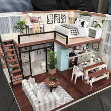 5 Breathable One Bedroom Apartment Layouts 5 Breathable One Bedroom Apartment Apartment Breathab Small House Design Sims 4 House Design Apartment Layout