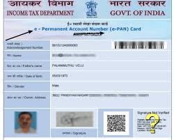 E Pan Card Apply For Instant Pan Card Online Via Aadhaar Card For Free Complete Guide Inside