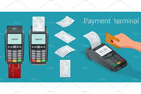 The card payment machine that accepts all types of debit and credit payments. Vector Payment Machine And Credit Card Pos Terminal Confirms The Payment By Debit Credit Card Invoce Vector Illustration In Flat Design Nfc Payments Concept Credit Card Machine Credit Card Debit Credit