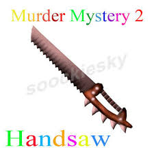 👉 today i will be sh. Roblox Mm2 Handsaw Godly Murder Mystery 2 Neu Knife Messer Gun Item Waffe Tier Eur 1 89 Picclick At