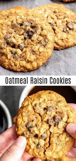 These Are The Best Soft And Chewy Oatmeal Cookies This Easy Oatmeal Raisin Cook With Images Oatmeal Raisin Cookies Chewy Oatmeal Cookies Chewy Best Oatmeal Raisin Cookies