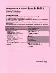 Voting Rappahannock County Democratic Committee