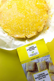 Trader Joe S Lemon Shortbread Bar Mix Shortbread Bars Bar Mix Trader Joes