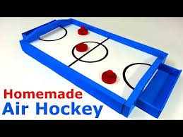 How To Make Air Hockey Youtube Air Hockey Air Hockey Games Hockey Diy