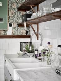 L Art Des Couleurs Fanees Planete Deco A Homes World Cuisine Elegante Cuisine Scandinave Idee Decoration Cuisine