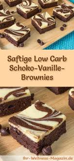 Brownies Au Chocolat Et A La Vanille Juteux Recette Faible En Glucides Sans Sucre Detox Recette Facile Et Saines En 2020 Recettes Faibles En Glucides Brownie Chocolat Recette Chocolat