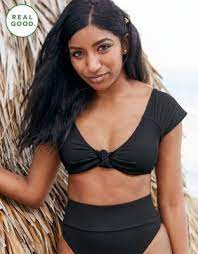 The Most Flattering Swimwear For Pear Shapes In 2021 Bikini Tops Bikinis Flattering Swimwear