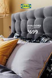 For all these vogue flat pack units. Kvalfjord Bed Frame Sandbacka Dark Gray Luroy Queen Ikea Bed Frame And Headboard Bed Frame Cover Bed Frame