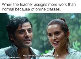 Teachers Do Be Like That Though Thorgift Com If You Like It Please Buy Some From Thorgift Com In 2020 Funny Star Wars Memes Really Funny Memes Star Wars Jokes