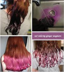 Brazen Bernadette Diy Dip Dye Ombre Hair Homemade Hair Dye Kool Aid Hair Dyed Hair