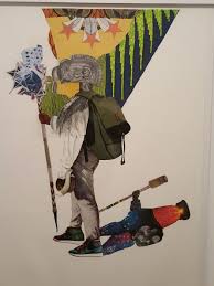 Mocking Materialism With Collage Art Exhibition Collage