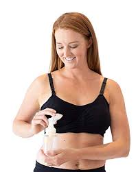 Carefully insert the flange into your nursing bra, poking the tunnel through holes you created. Kindred Bravely Sublime Hands Free Pumping Bra Patented All In One Pumping Nursing Bra With Easyclip Buy Online In Saint Vincent And The Grenadines At Saintvincent Desertcart Com Productid 206852847