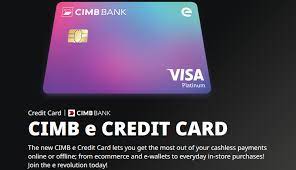 If you have received the alert on airway. Cimb E Credit Card Get One Today Mypromo My