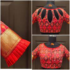The meaning of life is to find your gift. Top 30 Latest And Trendy Blouse Designs For Back Neck Trendy Blouse Designs Elegant Blouse Designs Unique Blouse Designs