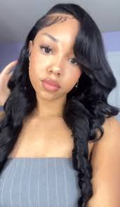 Lace front wig body wave