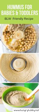This Homemade Hummus For Babies And Toddlers Is The Perfect Easy And Inexpensive Recipe For A Healthy In 2020 Homemade Hummus Food Processor Recipes Baby Food Recipes