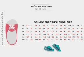 65 True Kids Shose Size Chart