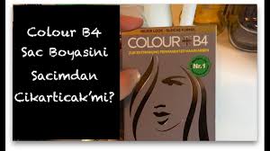 Colour B4 Saclardaki Boyayi Cikarticak Mi Youtube