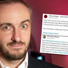 Schauspieler jan josef liefers in einem video der aktion alles dicht machen.foto: 16hffzd0oy Drm